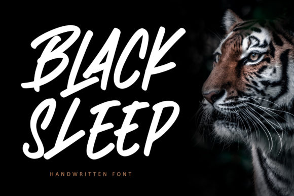 Black Sleep: A Bold Display Font for Modern Web Design