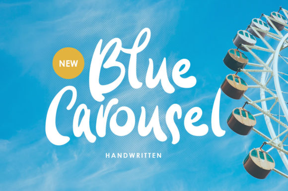 Blue Carousel: A Versatile Display Font for Web Design
