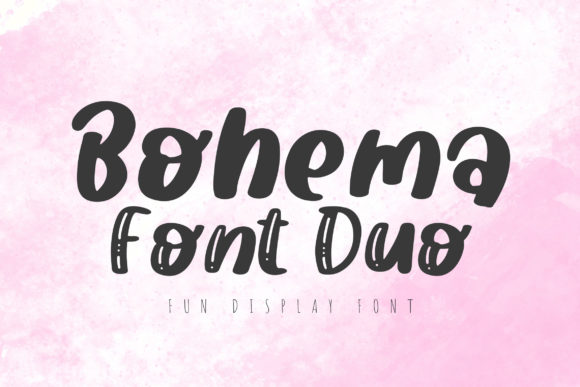Bohema: A Bold and Whimsical Font for Your Brand