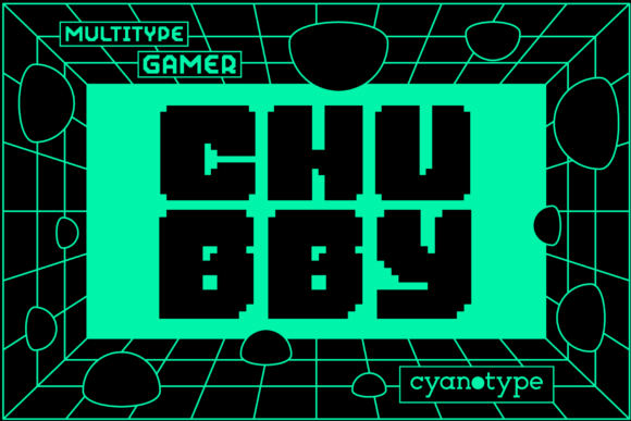 Boost Your Brand with Gamer Chubby, the Unique Display Font