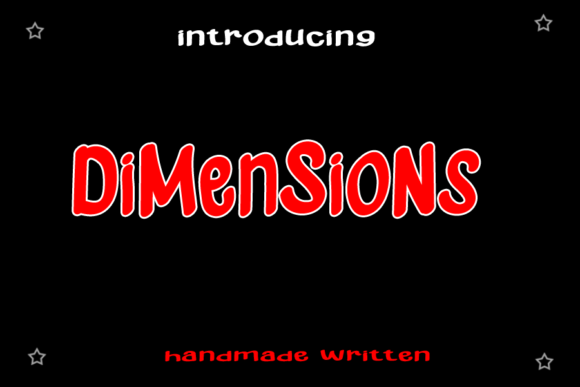 Dimensions: A Charming Font for Standout Branding