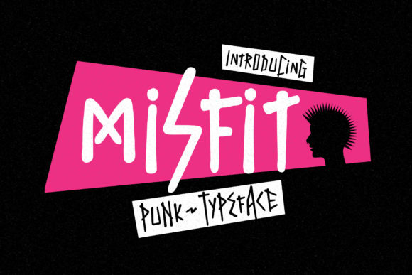 Discover Misfit: A Quirky and Scary Display Font for Your Brand