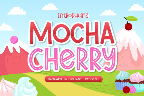 Discover Mocha Cherry: A Sweet and Friendly Display Font
