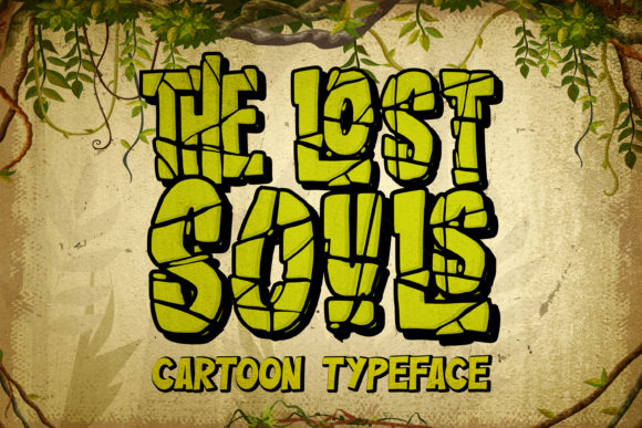 Discover The Lost Soul: A Cool, Cartoon-Like Display Font