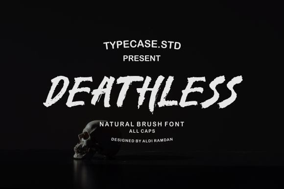 Discovering Deathless: A Brushed Display Font for Editorial Elegance