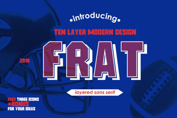 Enhance Your Brand with Frat: A Bold and Thick Display Font