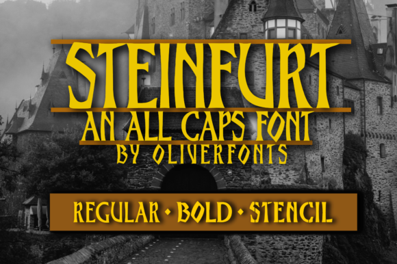 Enhance Your Brand with Steinfurt, the Bold Display Font