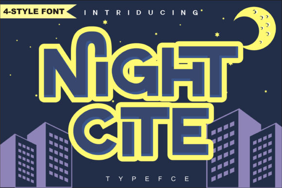 Enhance Your Creations with Night Cite, the Perfect Display Font