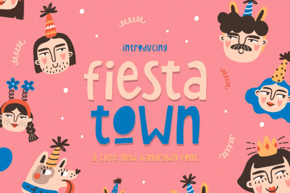 Fiesta Town: A Playful Display Font for Creative Web Design