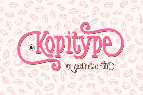 Kopitype: A Whimsical Display Font for Editorial Charm