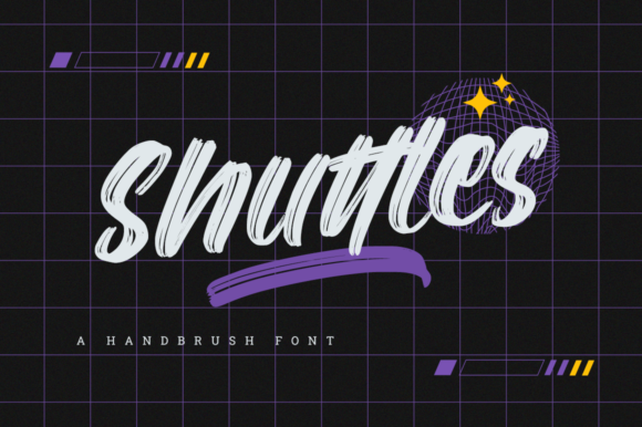 Shuttles: A Bold and Brushed Typeface for Editorial Design